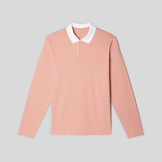 The Premium-Weight Rugby Shirt | Light Rose