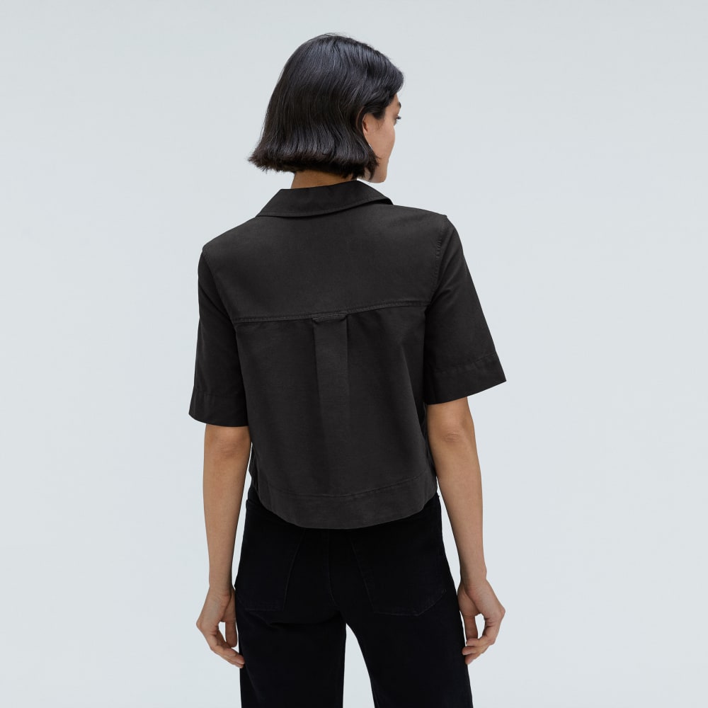 The Oxford Popover | Black