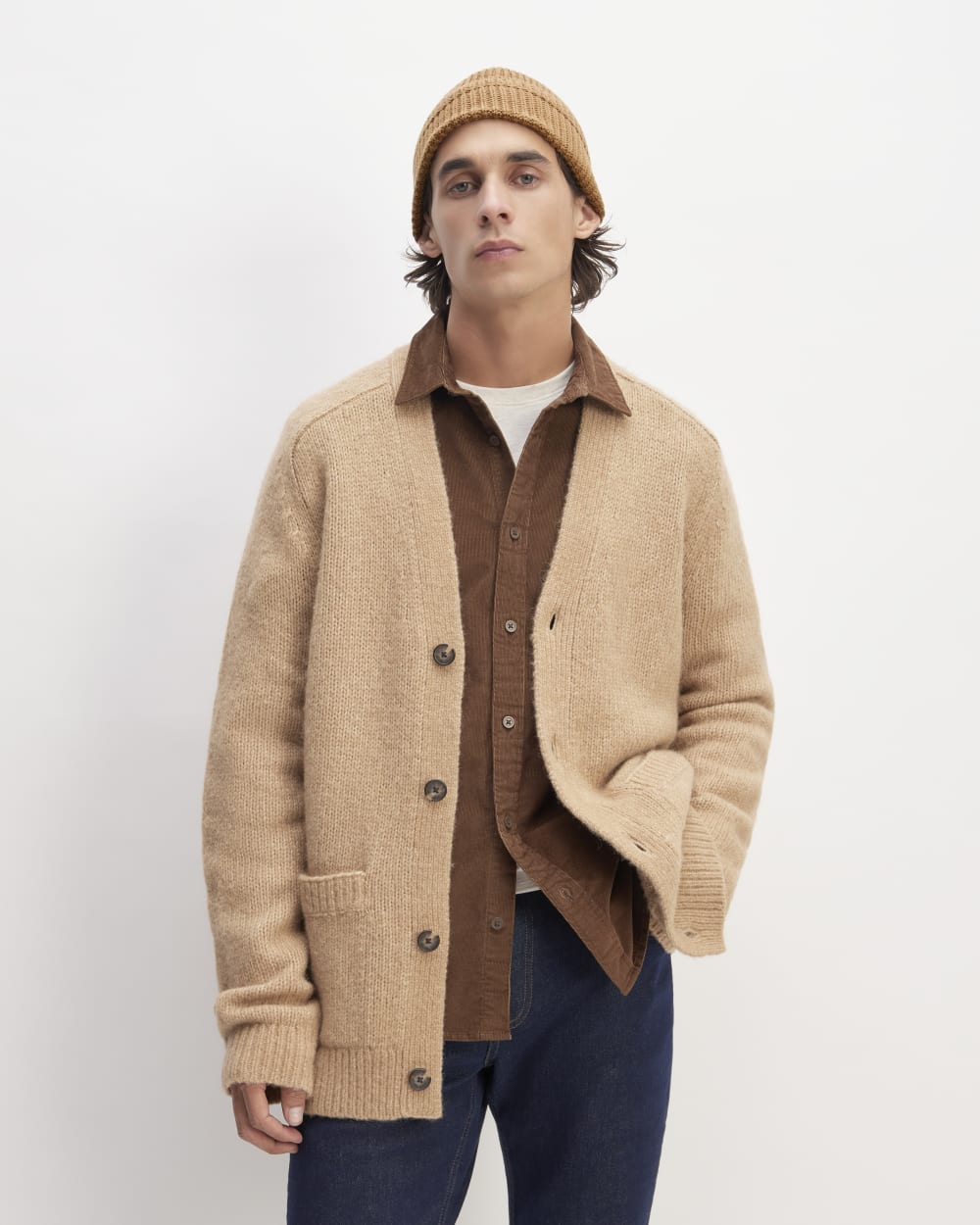 The Organic Cotton Chunky Beanie | Toasted Coconut