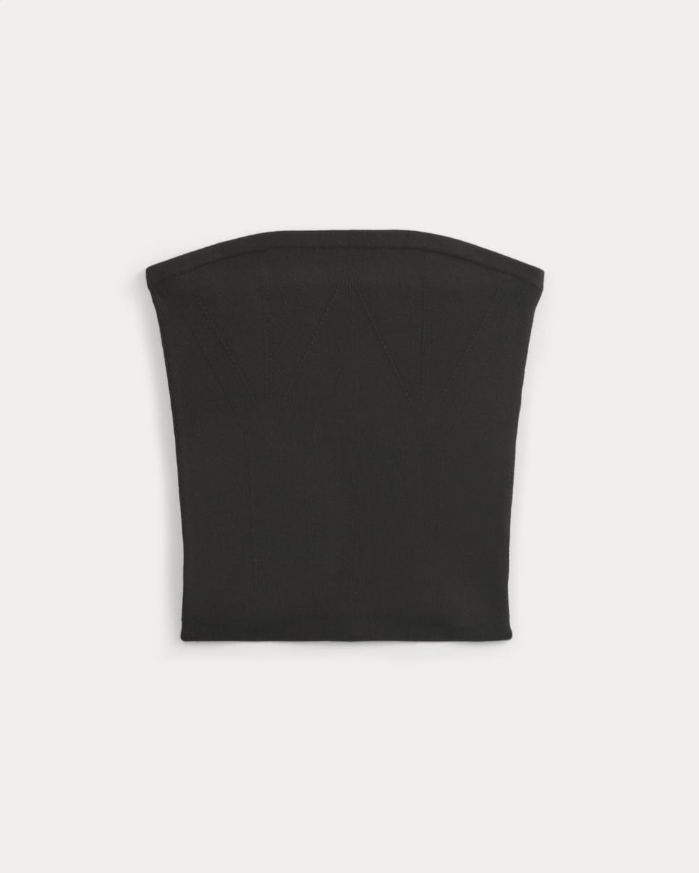 Knit Tube Top | Black