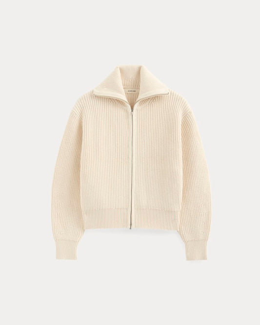 The Full-Zip Sweater in Everyday Cotton | Canvas