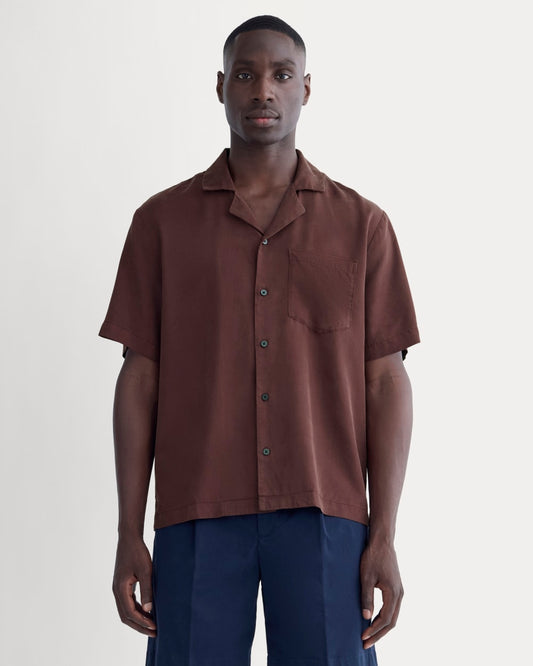The Resort Shirt in Butterlite | Dark Mahogany