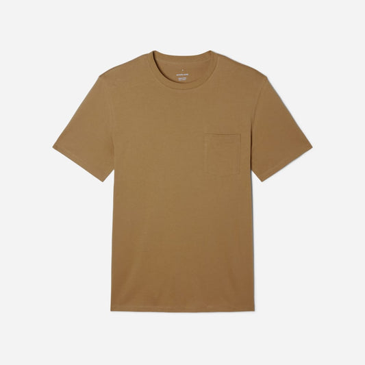 The Organic Cotton Pocket Tee | Dark Brown