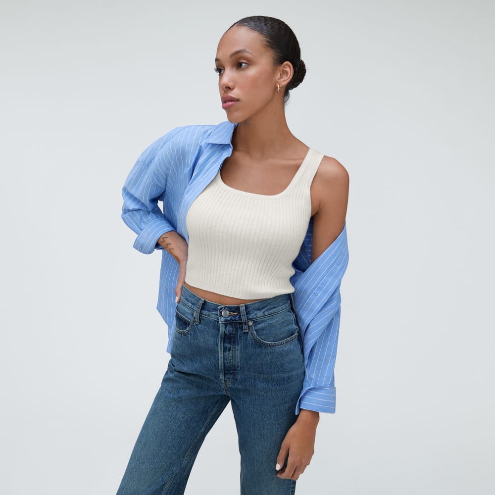 The Cotton-Merino Cami | Snowflake