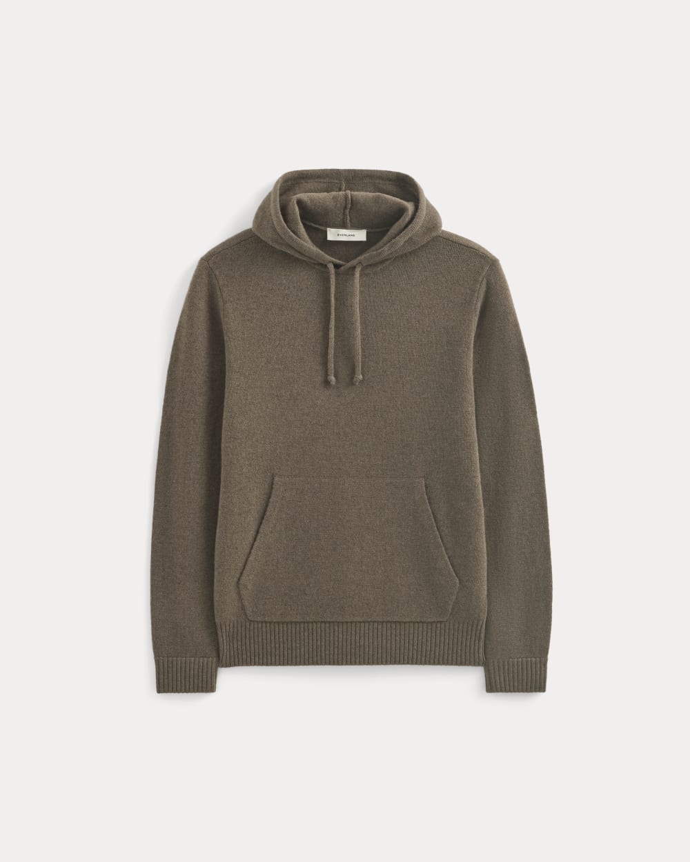 The Felted Merino Hoodie | Heather Chocolate Martini