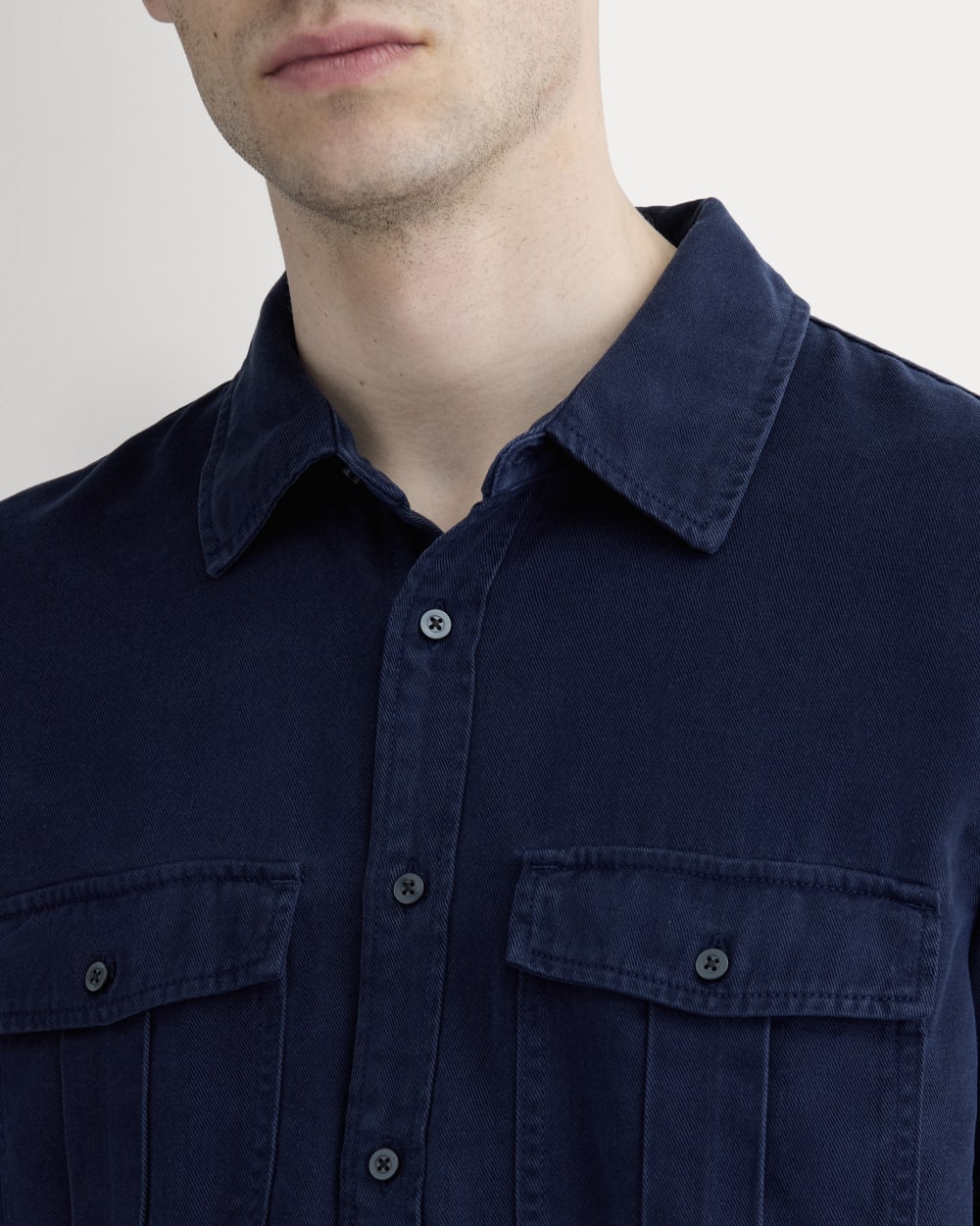 The Utility Shirt Jacket in Buttersoft | Navy