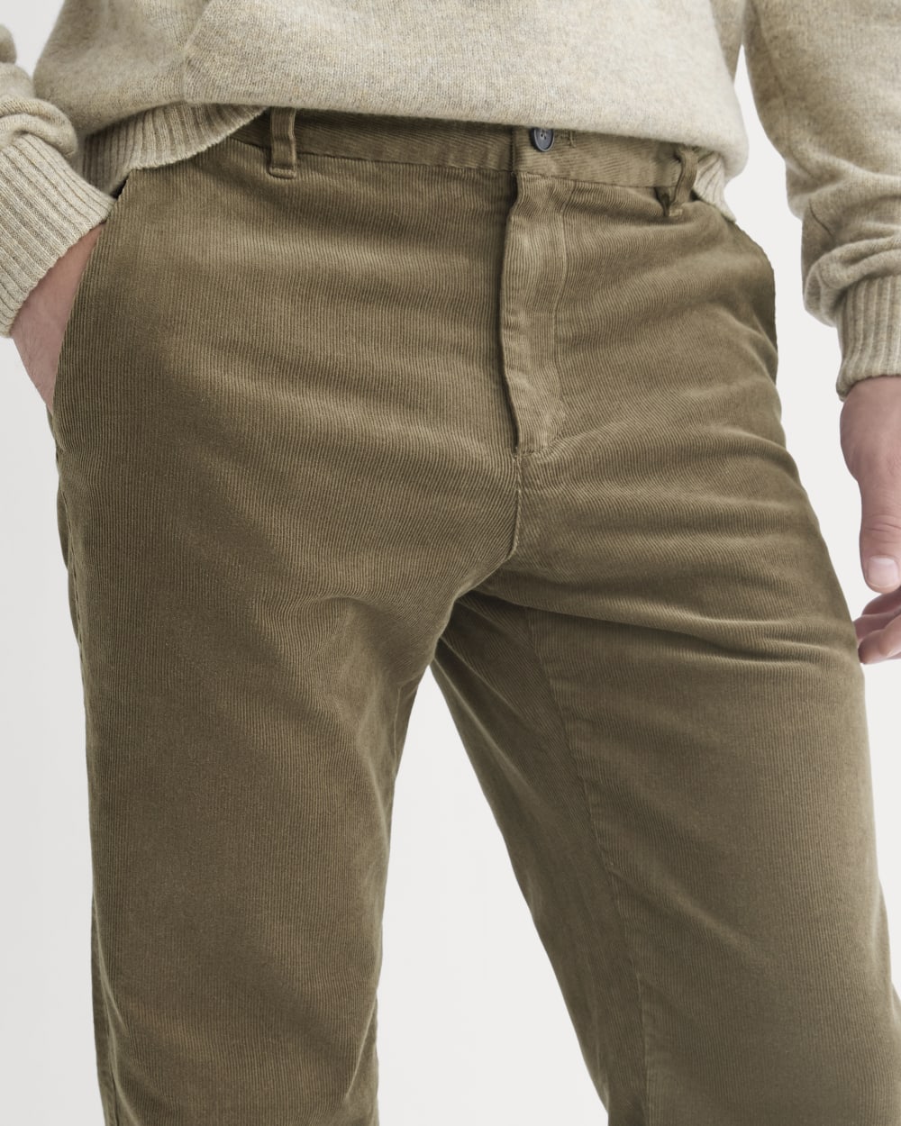 The Corduroy Trouser | Deep Taupe