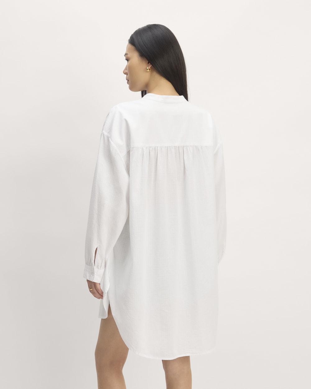 The Gauze Oversized Shirt | White
