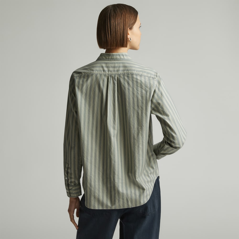 The Must-Have Shirt in Silky Cotton | Green Balsam / Seagrass