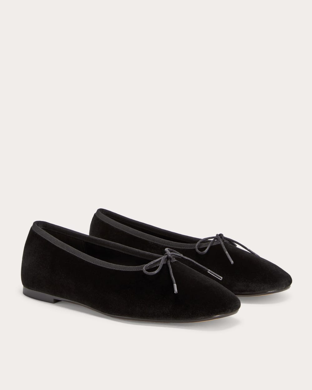 The Day Ballet Flat | Black Velvet