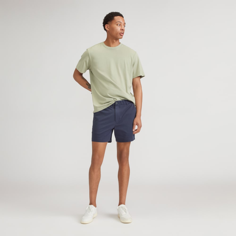 The Pull-On Performance Chino 5 Short | Deep Navy
