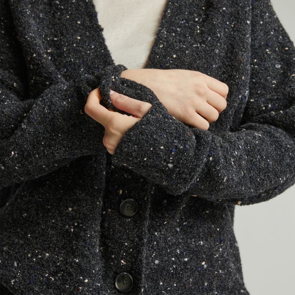 The Confetti Cardigan | Black Multi