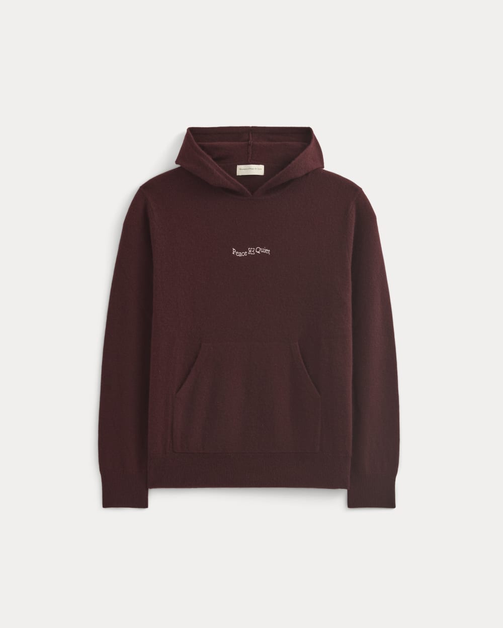 Everlane x Peace & Quiet Cashmere Hoodie | Wine