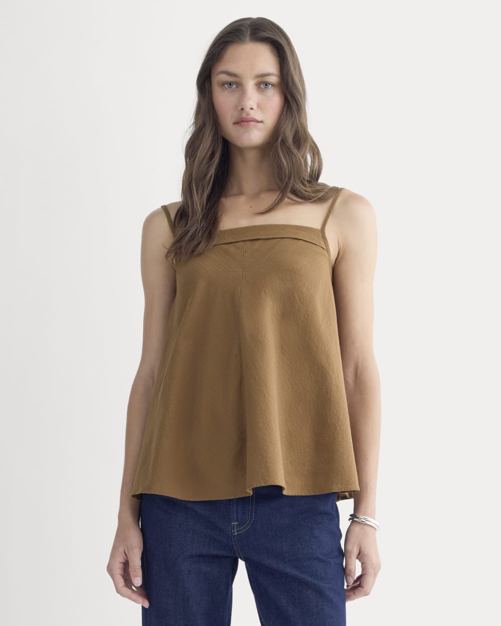 The Flowy Gauze Cami | Toffee