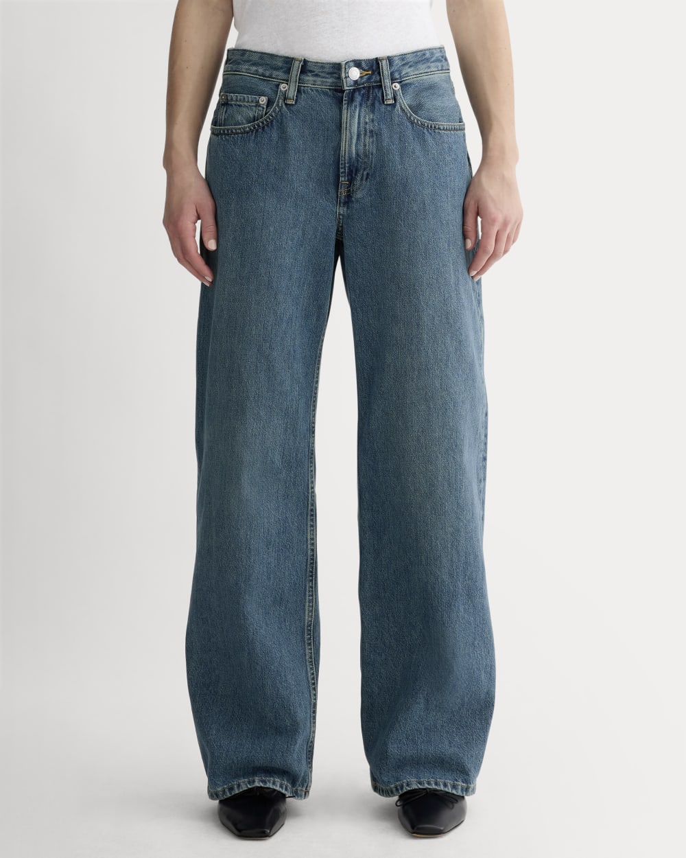 The Mid-Way Jean | Whisper Blue