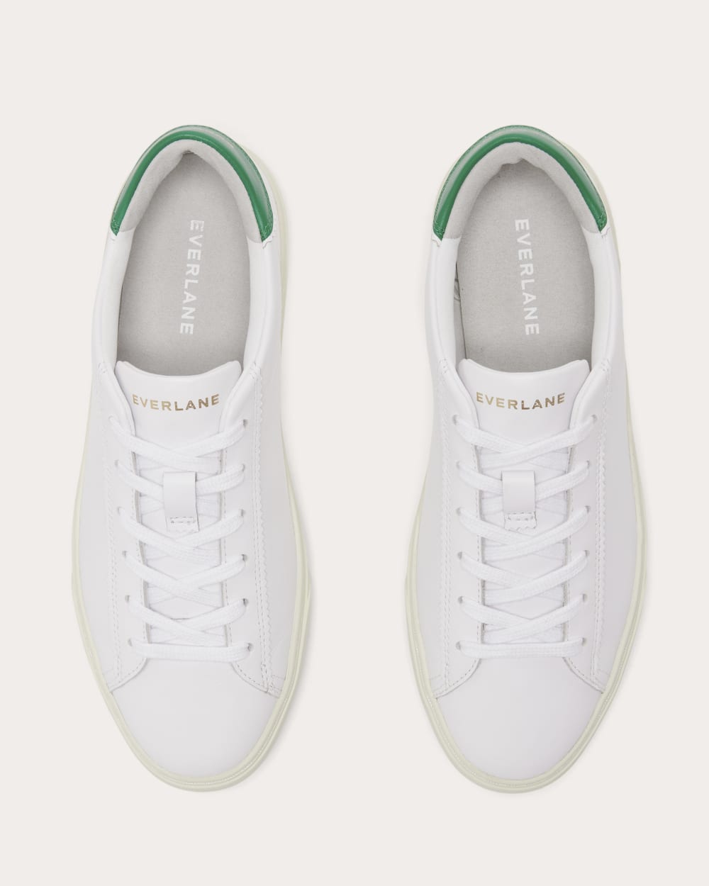 The Day Sneaker | White / Grass Green