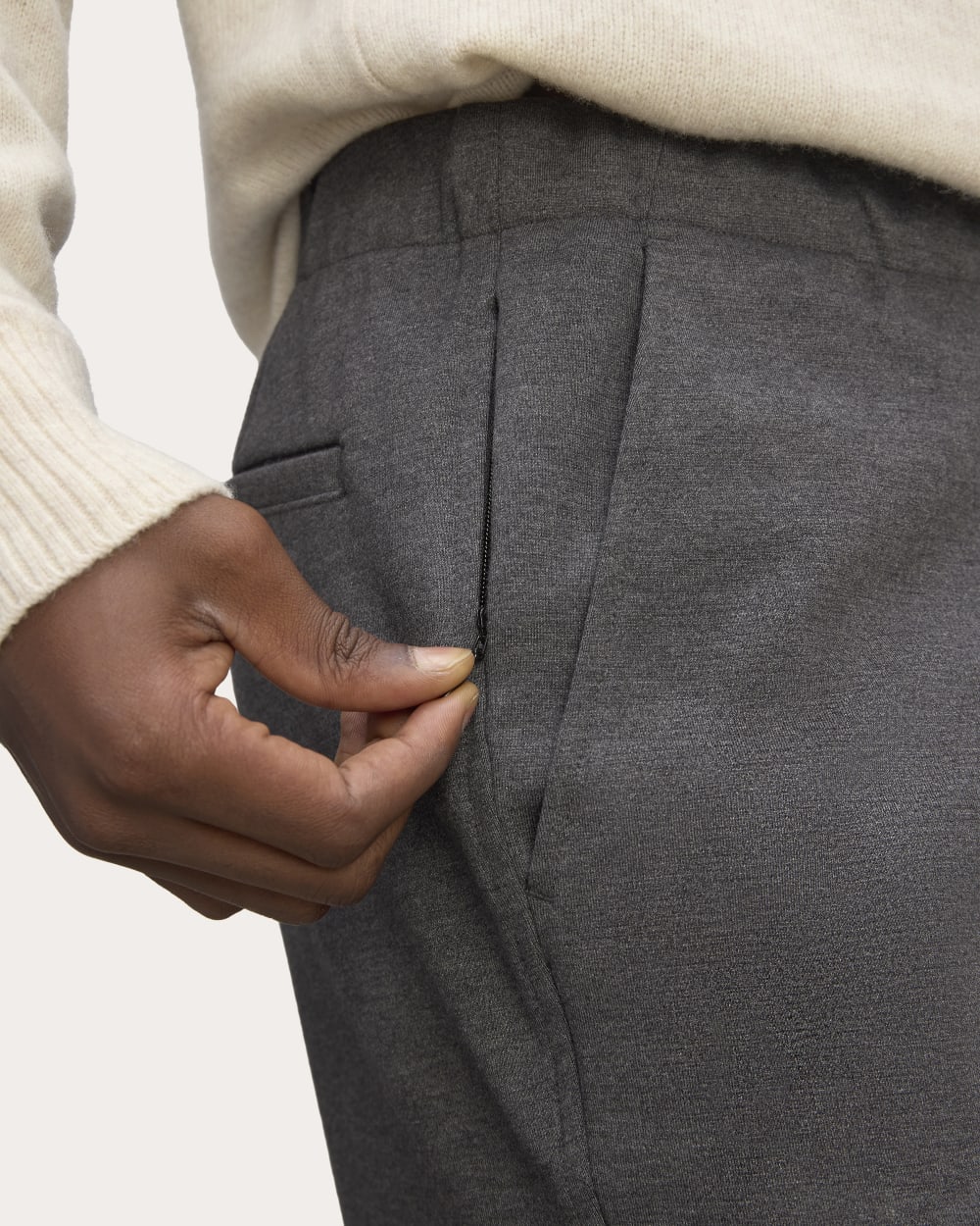 The Dream Chino | Heathered Soot