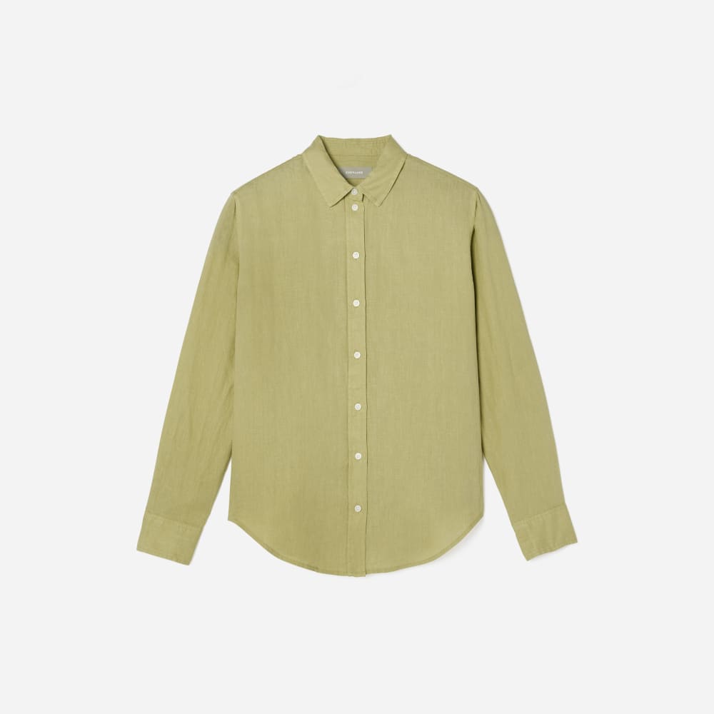 The Must-Have Shirt in Linen | Leek