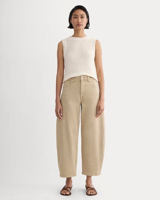 The Way-High® Curve Jean | Garment-Dyed Tan | 27 Inseam