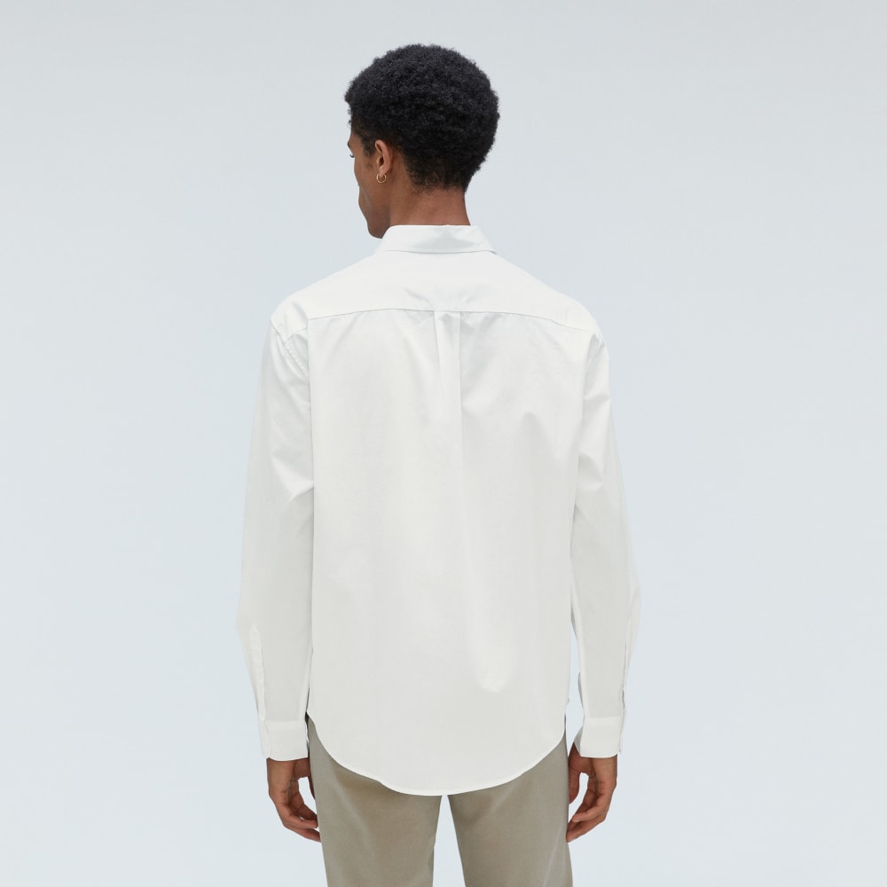 The Relaxed Poplin Shirt | White