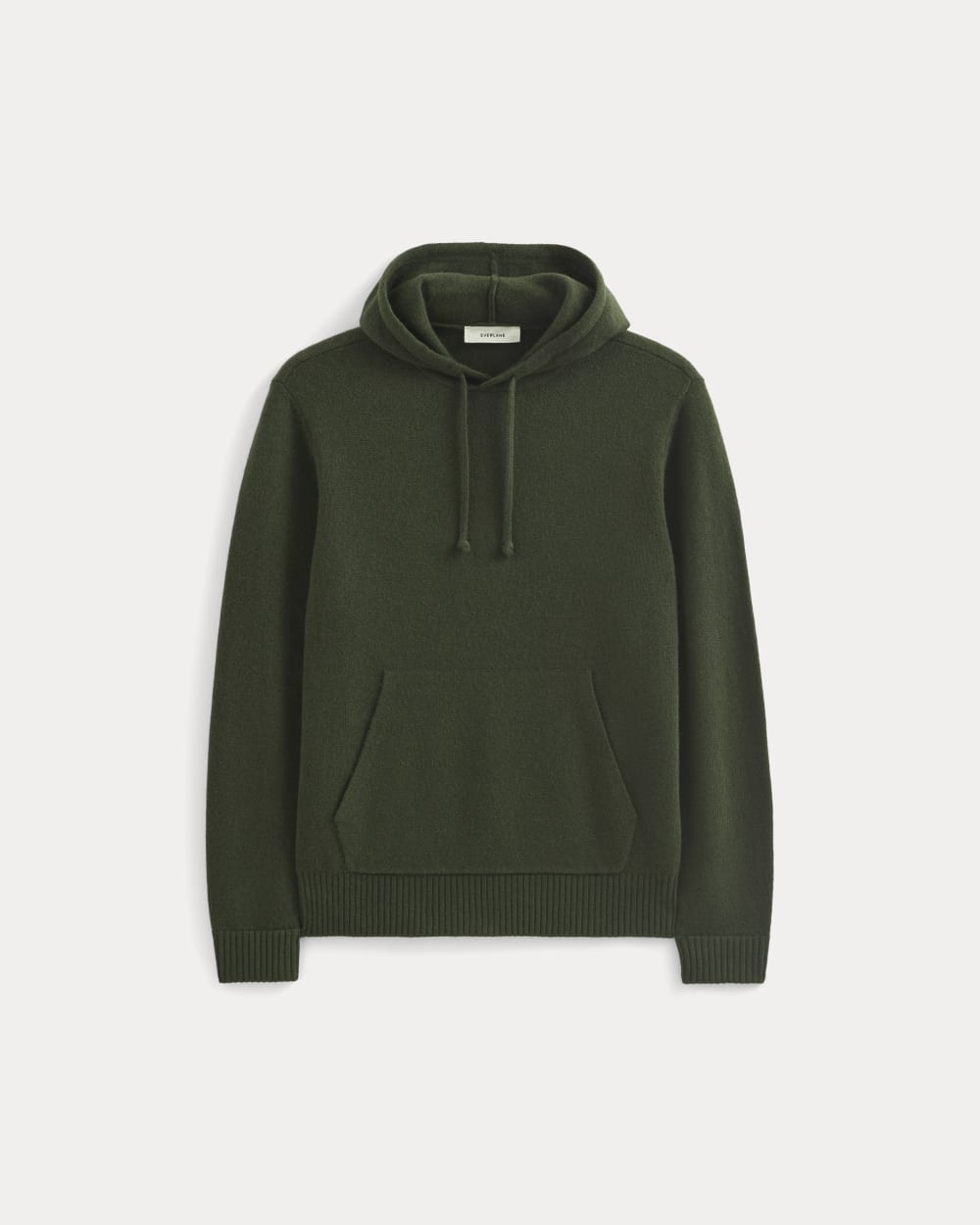The Felted Merino Hoodie | Dark Forest