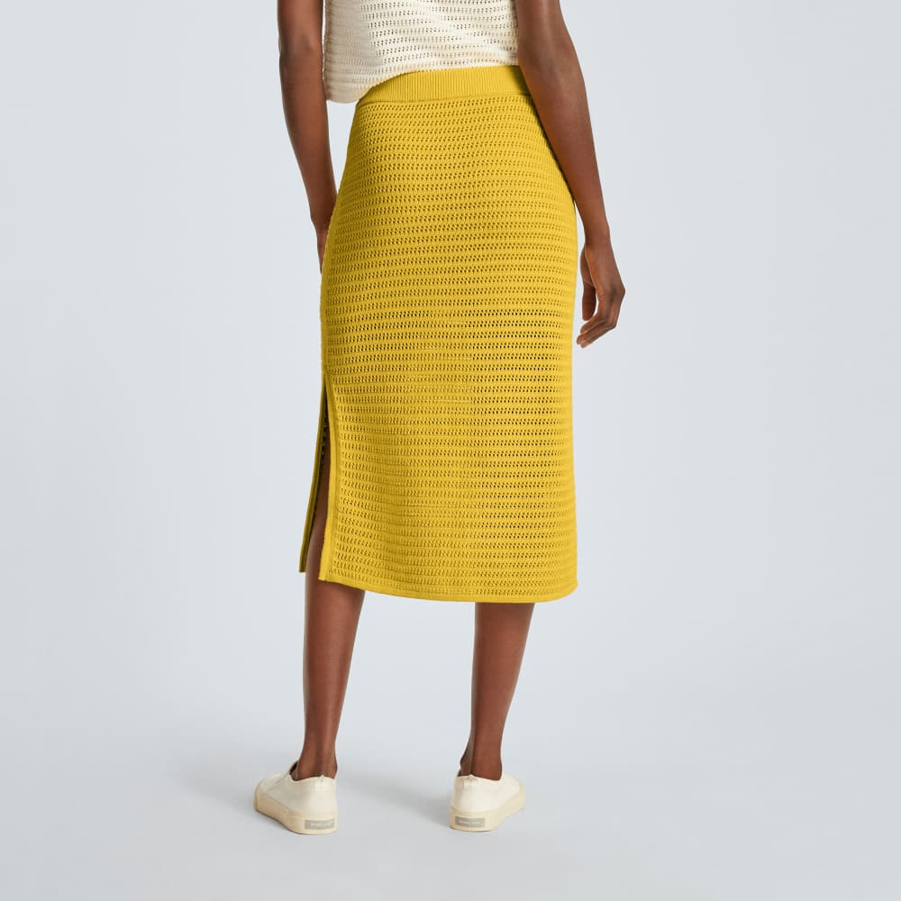 The Crochet Knit Skirt | Super Lemon
