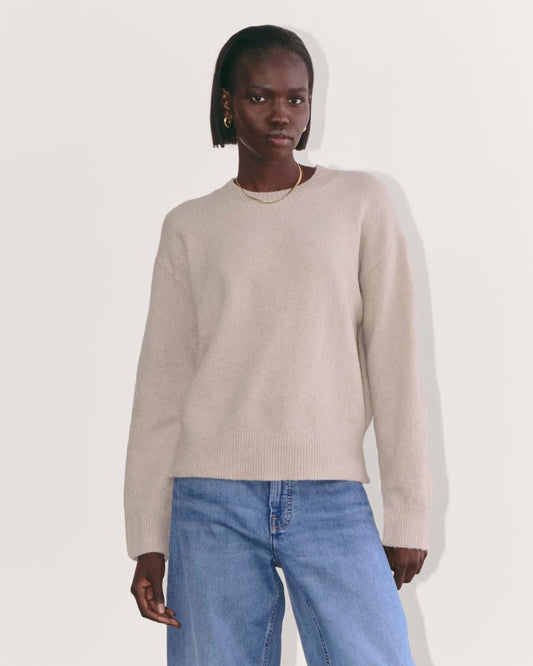 The Cocoon Crew in Plush Cotton | Heather Mushroom