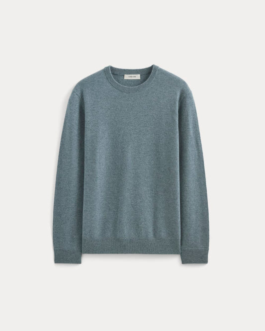 The Cashmere Crew | Denim Blue