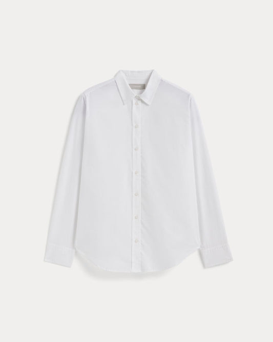 The Must-Have Shirt in Silky Cotton | White