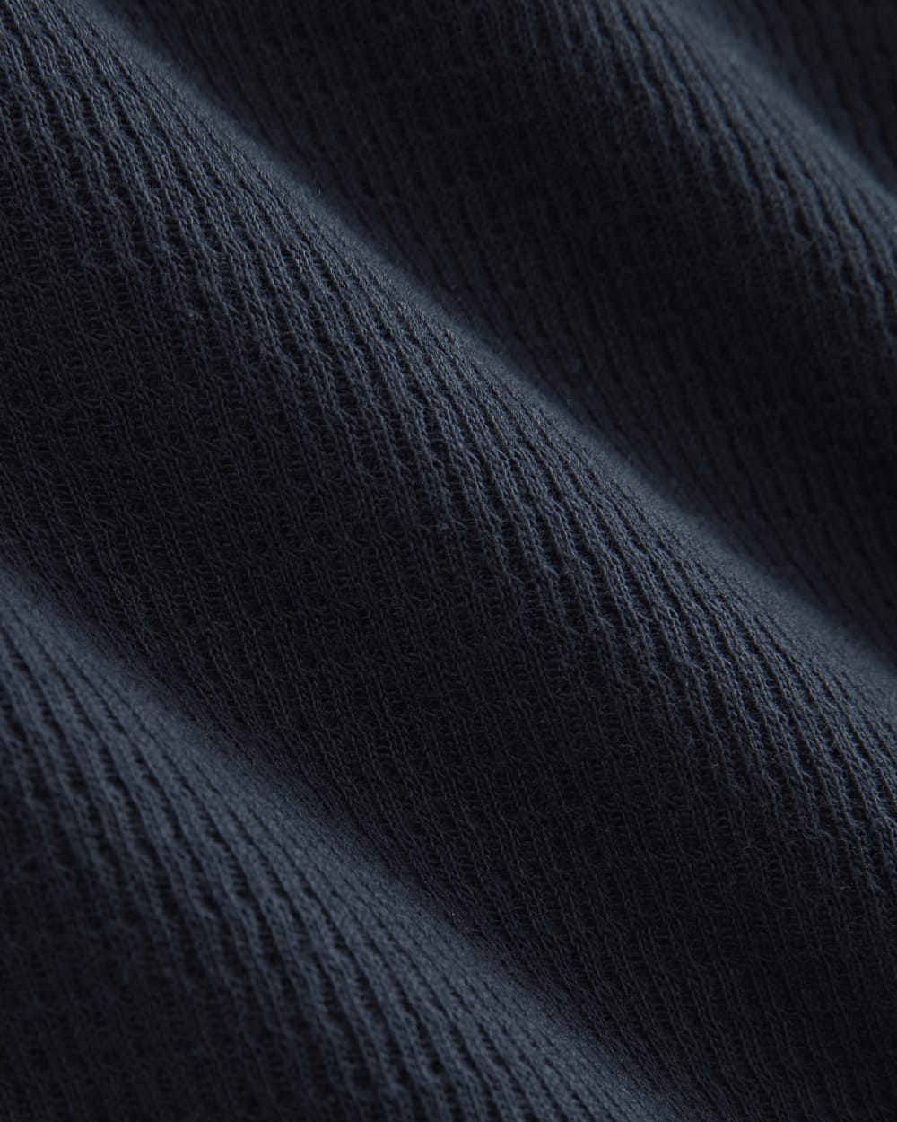 Thermal Henley in Cozy Waffle | Navy