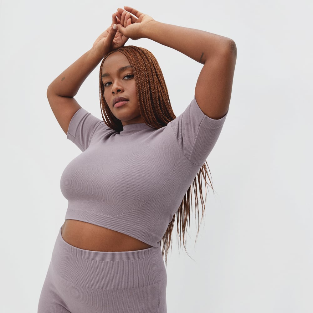 The Seamless Tee | Dusty Lavender