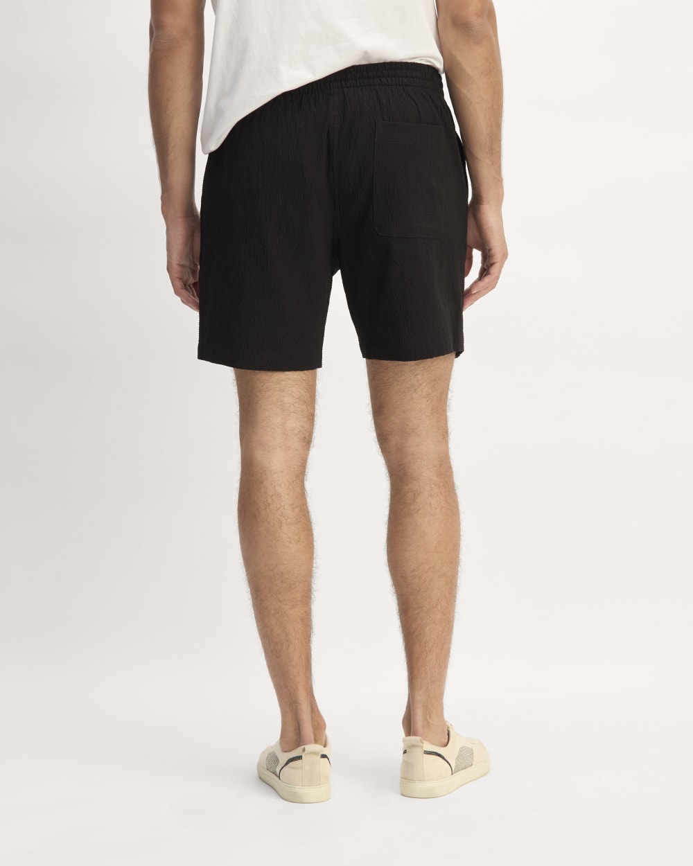 The Seersucker Short | Black