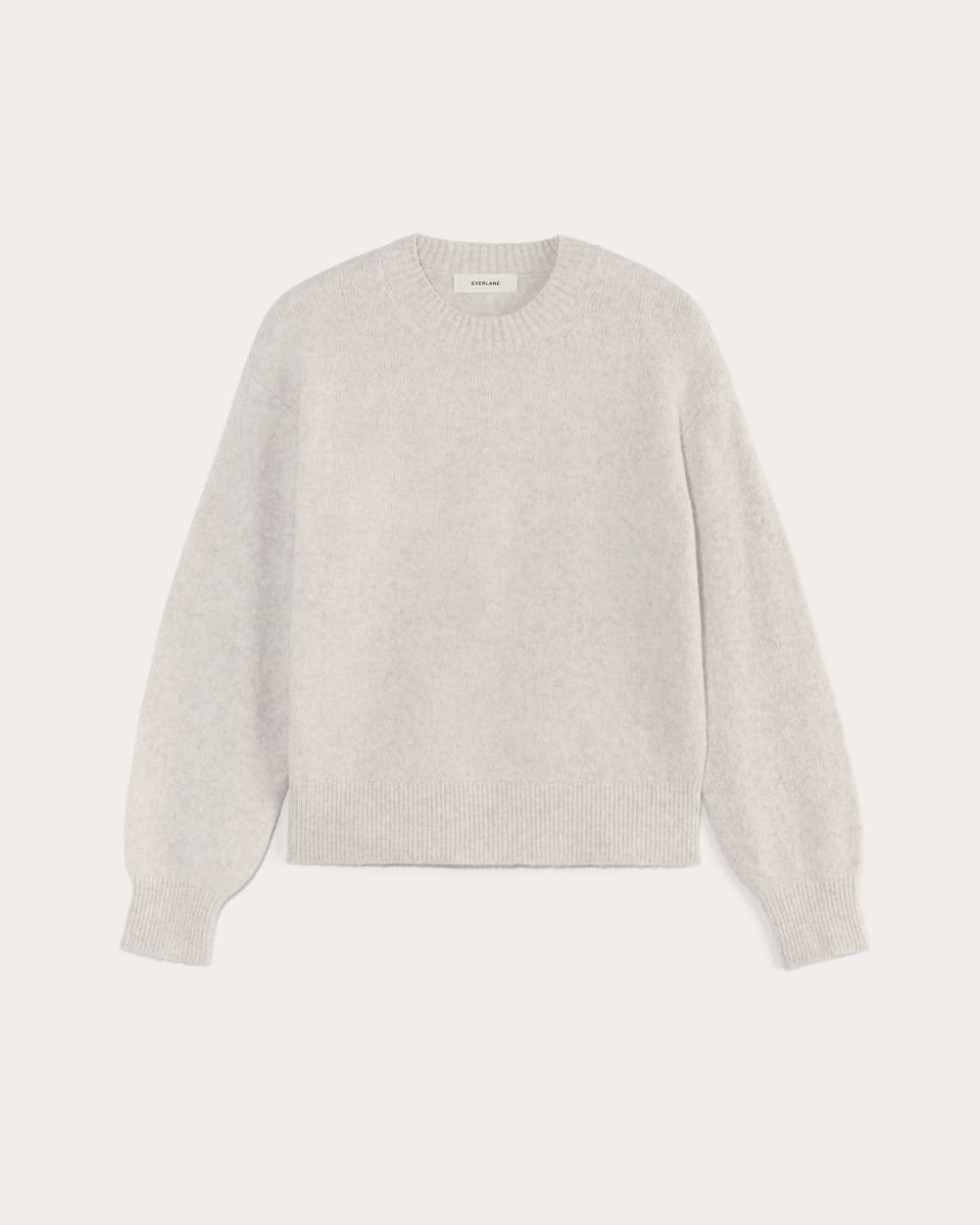 The Cocoon Crew in Plush Cotton | Heathered Oat