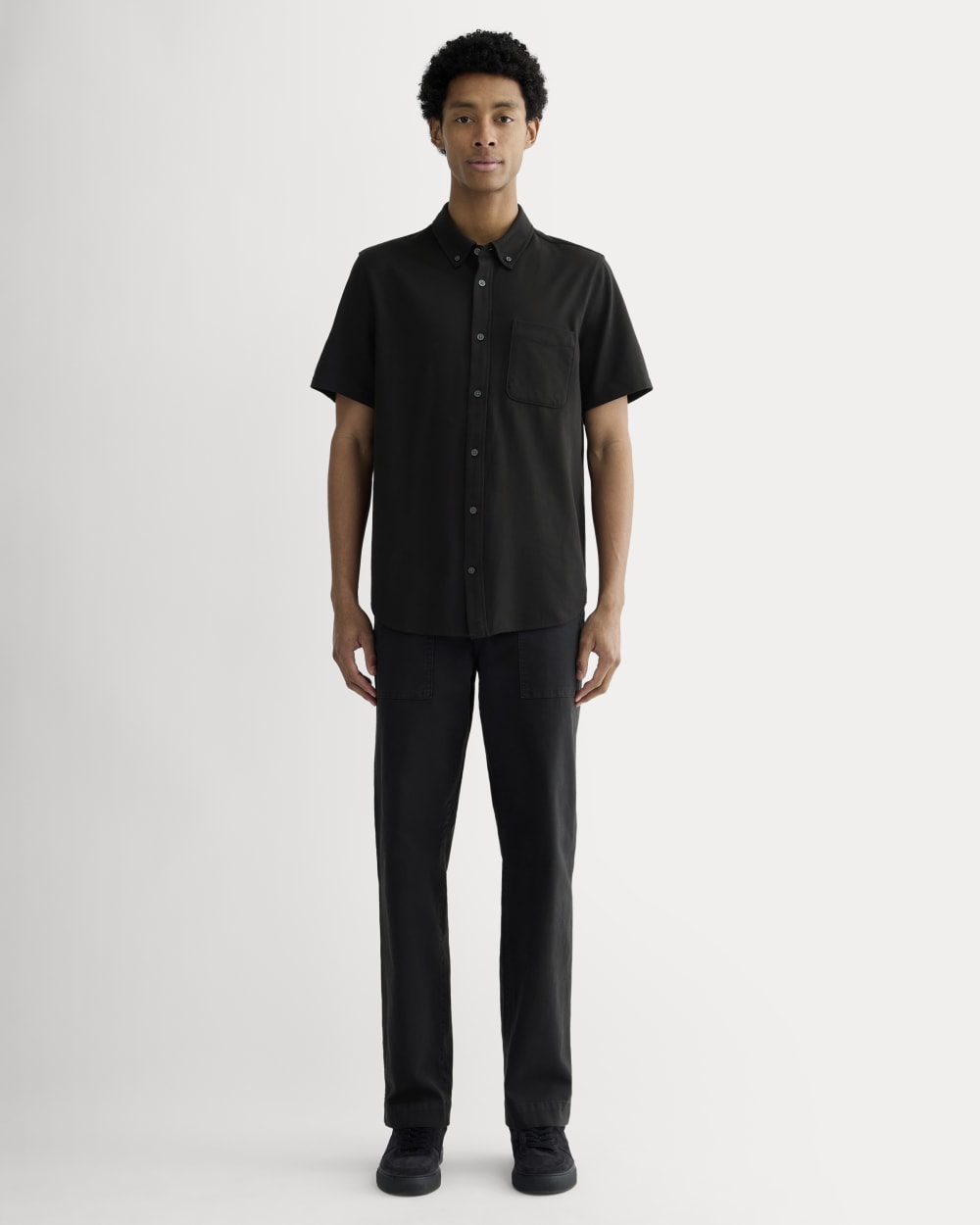 The Startup Short-Sleeve Shirt | Black
