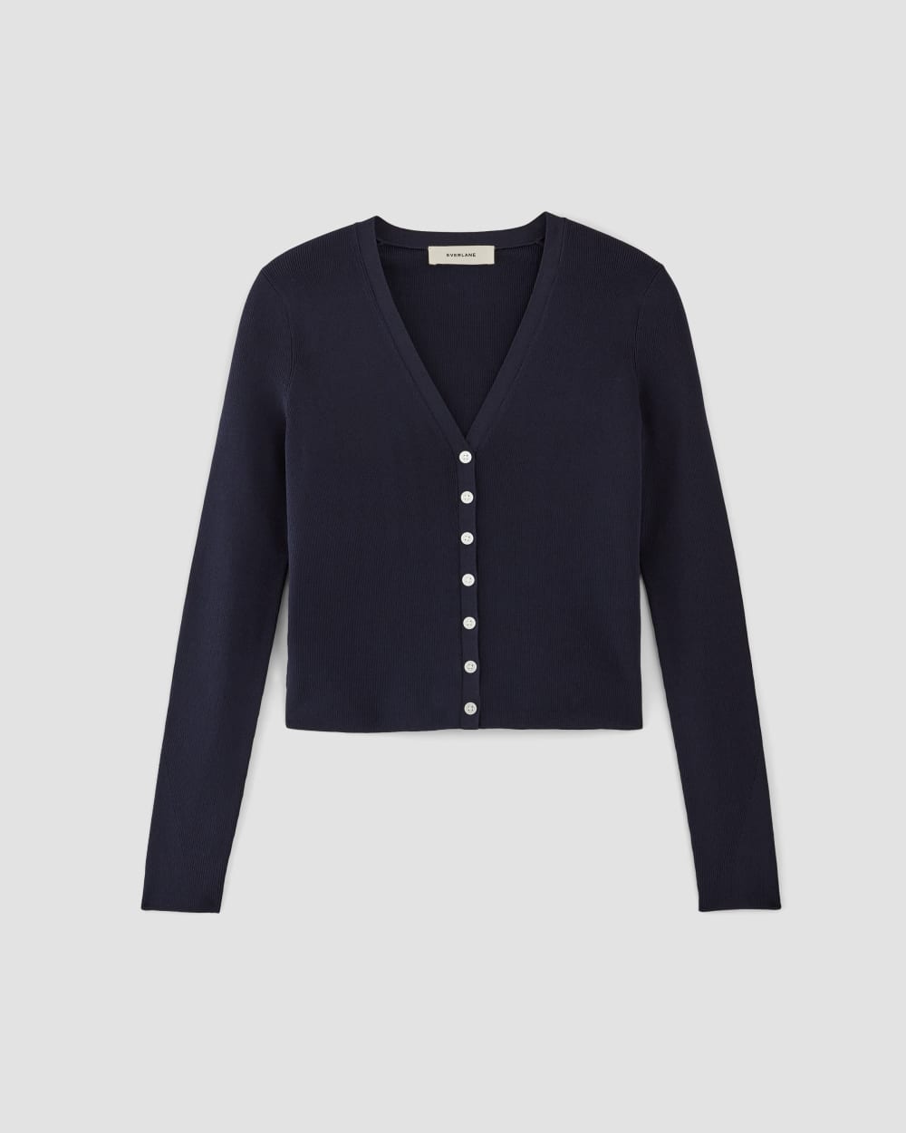 The Viscose Knit Cardigan | Navy