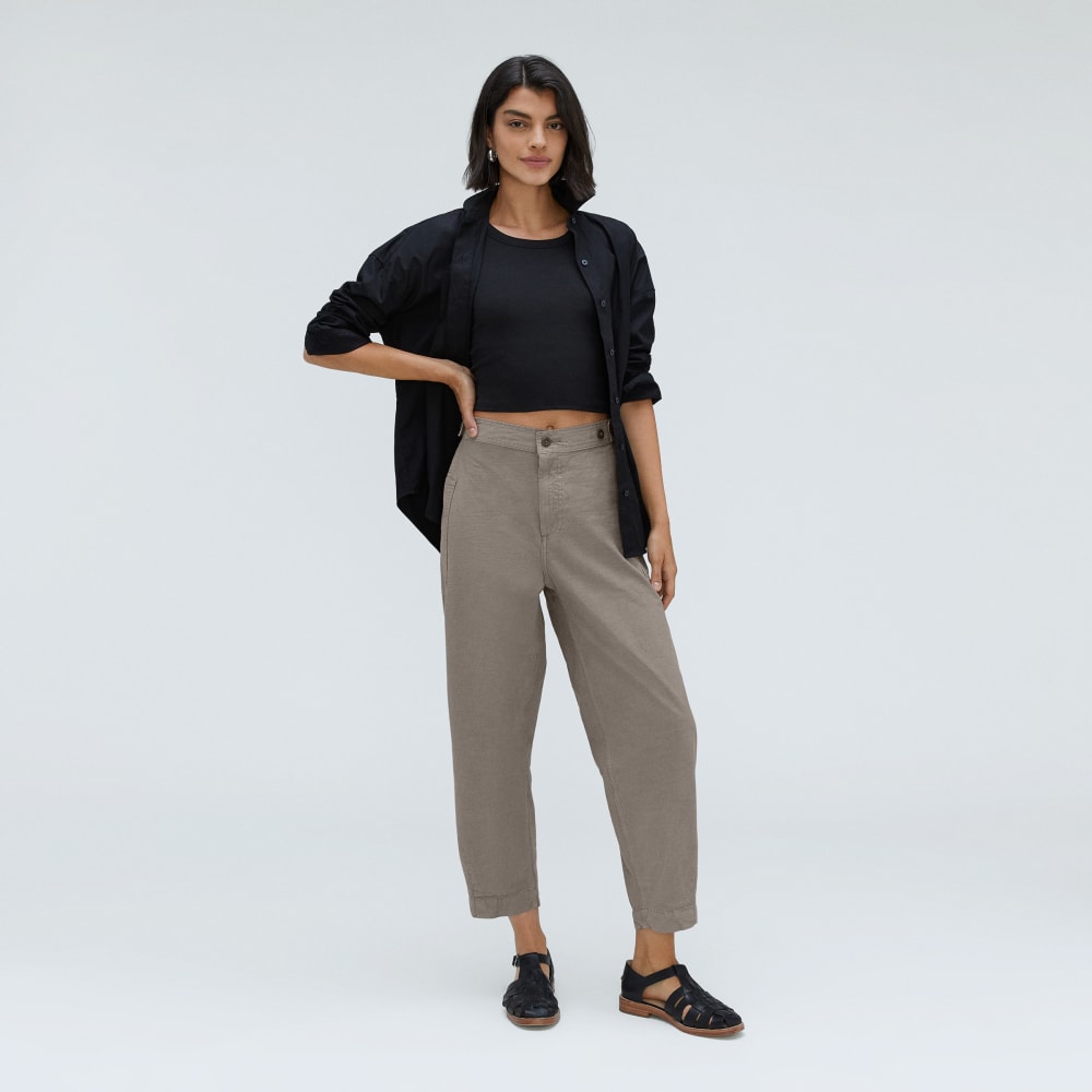 The Fatigue Barrel Pant | Clay