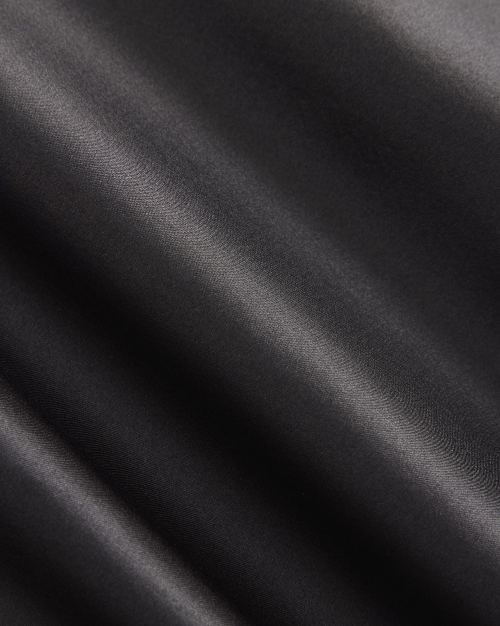 Bias Cut Slip Dress in Silk Charmeuse | Graphite