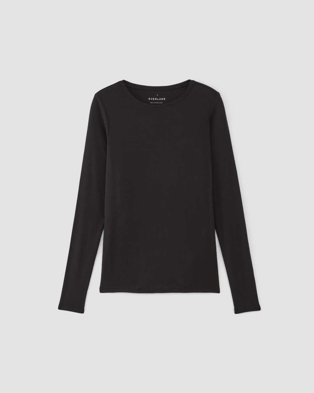 The Long-Sleeve Tee in Butterluxe | Black