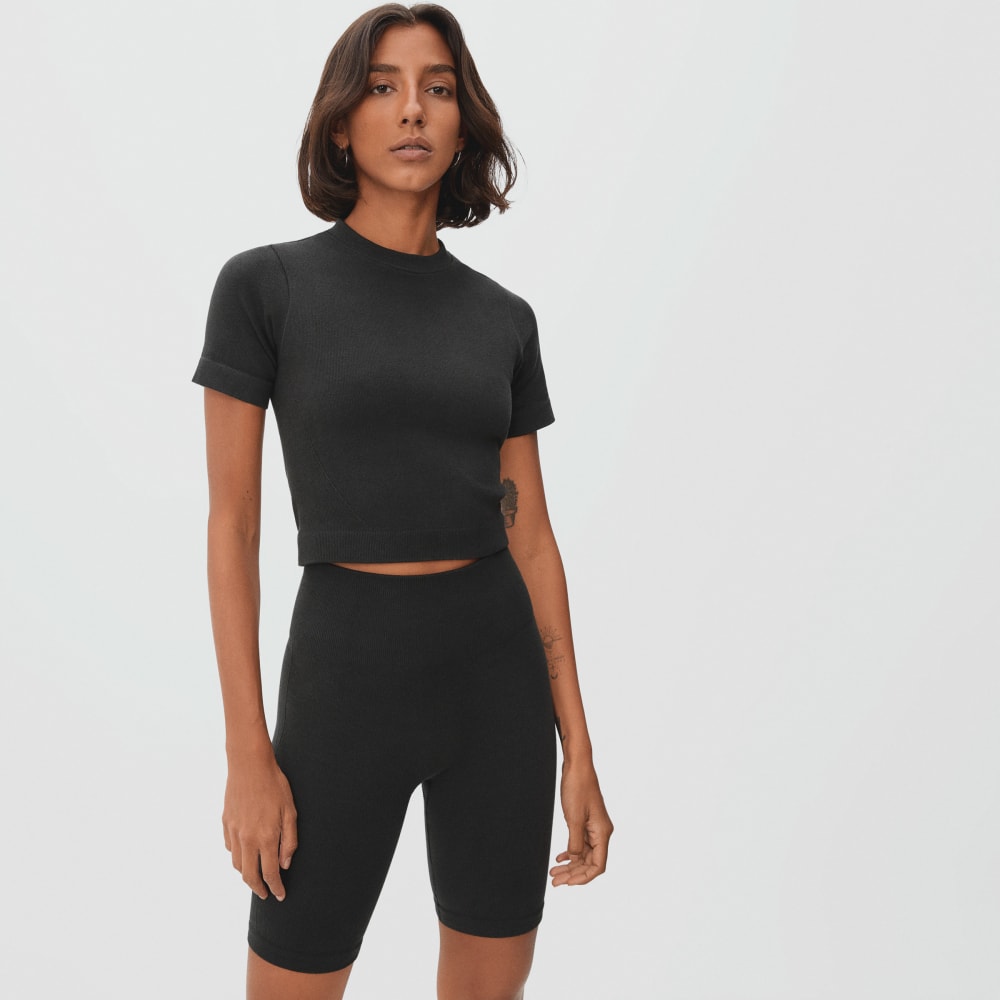 The Seamless Tee | Black