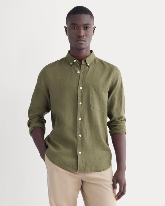 The Classic Shirt in Linen | Kalamata