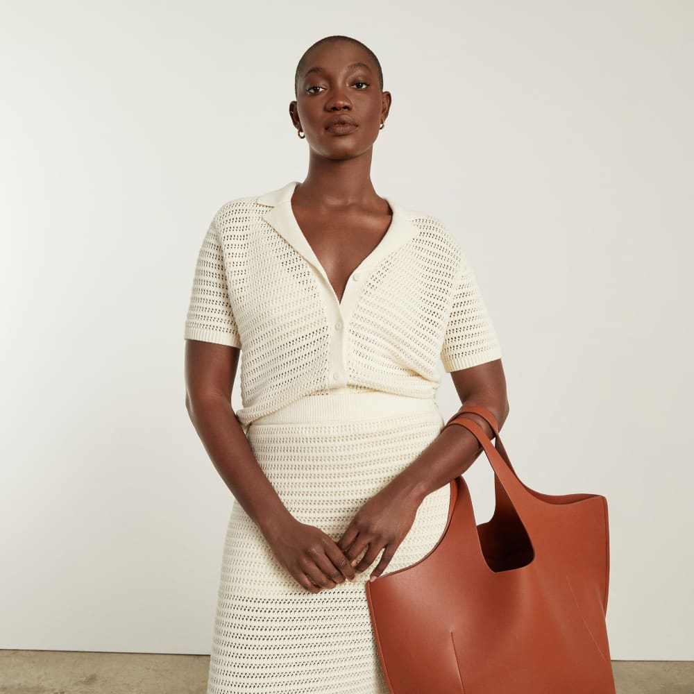 The Crochet Knit Polo | Canvas