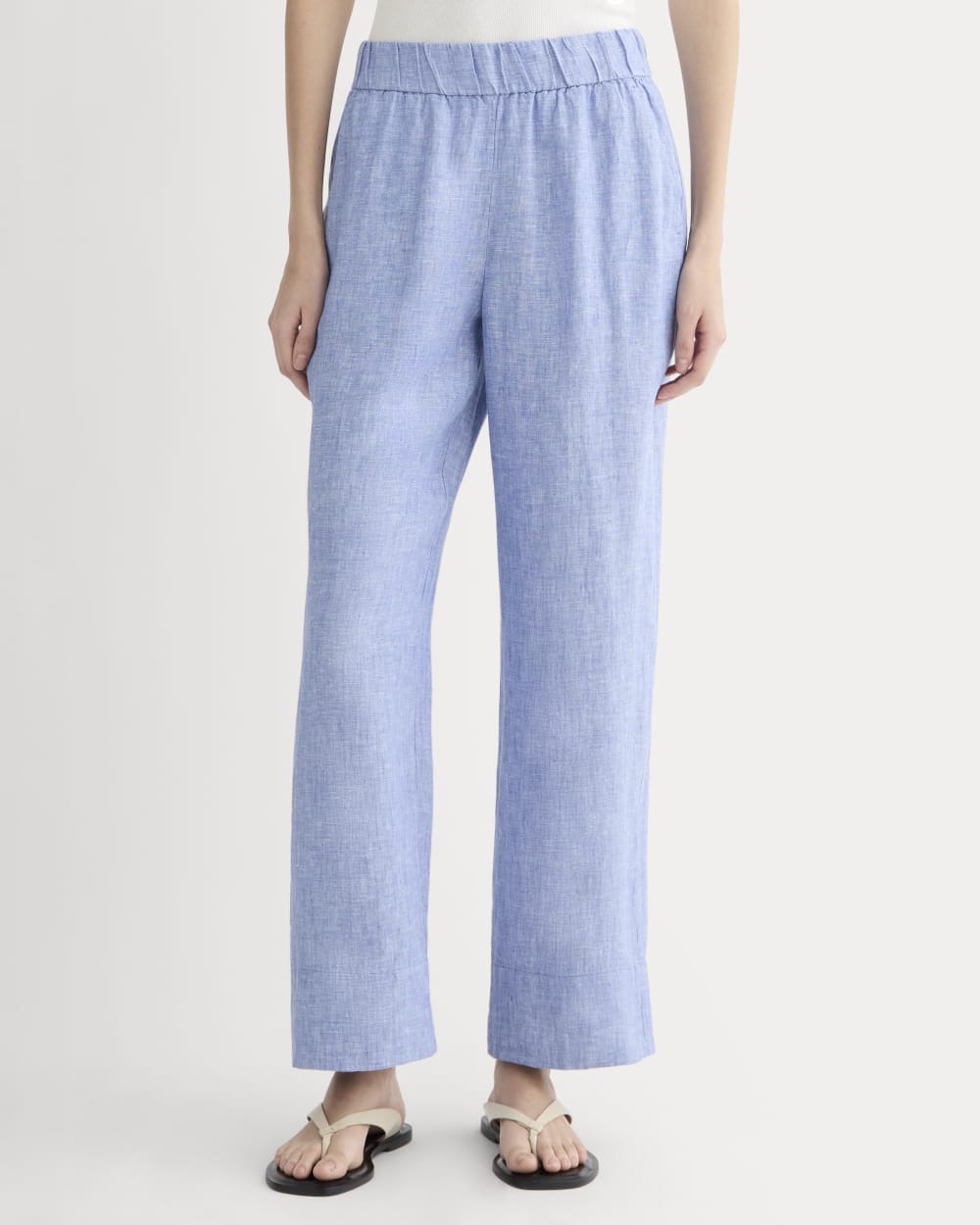 The Linen Easy Pant | Chambray