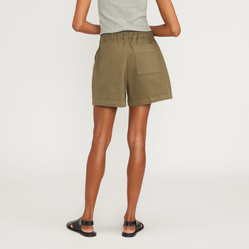 The Organic Pull-On Short | Beech