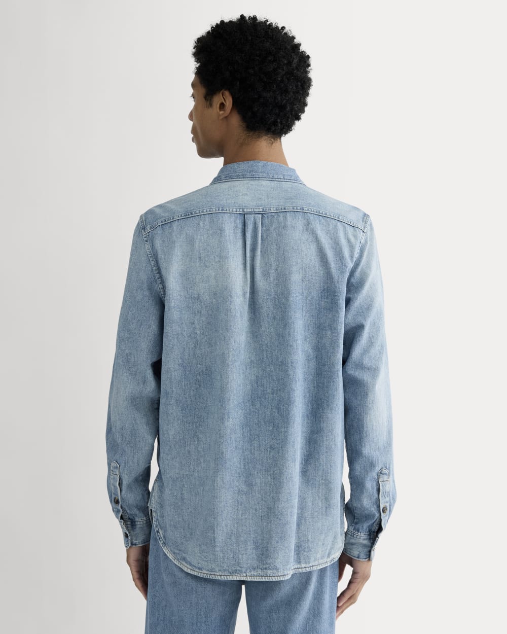The Denim Shirt | Mid Indigo