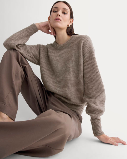 The Cocoon Crew in Alpaca | Taupe Melange