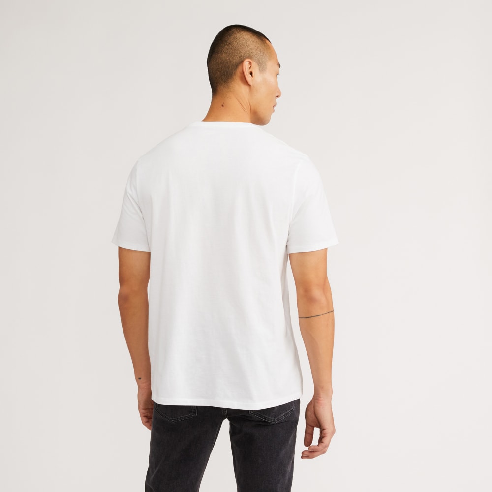 The Premium-Weight Pocket Tee | Uniform | White