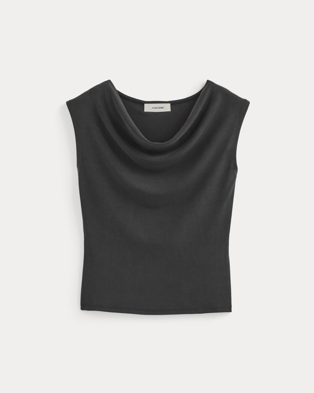 The Draped Top in Butterknit | Black