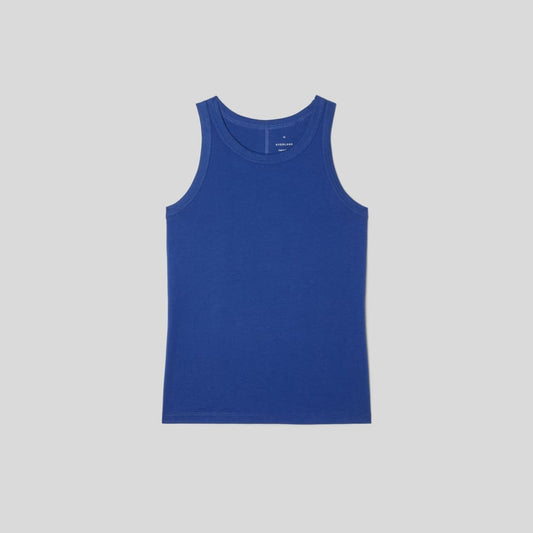The Tank in Essential Cotton | Mazarine Blue