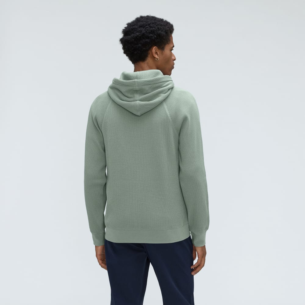 The Waffle-Knit Hoodie | Lily Pad
