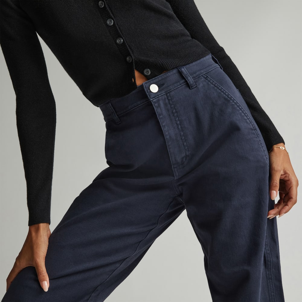 The Utility Barrel Pant |  Navy  | Regular